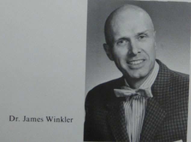 Dr. James Winkler 1977
